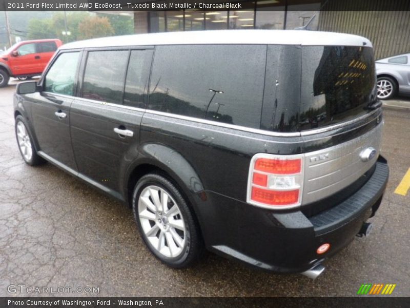 Tuxedo Black Metallic / Charcoal Black 2011 Ford Flex Limited AWD EcoBoost