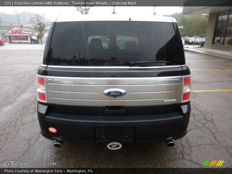 Tuxedo Black Metallic / Charcoal Black 2011 Ford Flex Limited AWD EcoBoost