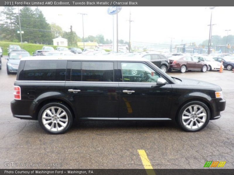 Tuxedo Black Metallic / Charcoal Black 2011 Ford Flex Limited AWD EcoBoost