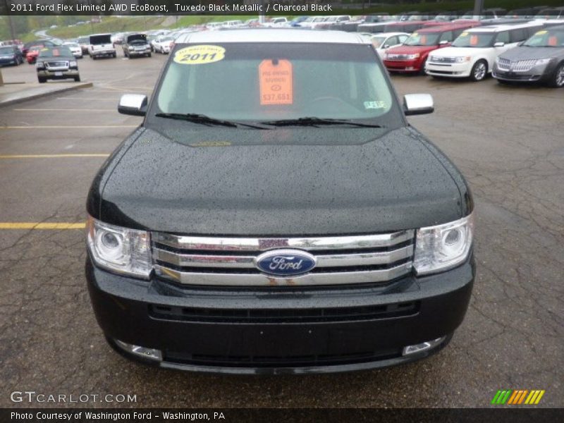 Tuxedo Black Metallic / Charcoal Black 2011 Ford Flex Limited AWD EcoBoost