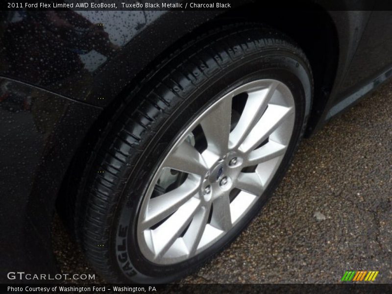 Tuxedo Black Metallic / Charcoal Black 2011 Ford Flex Limited AWD EcoBoost