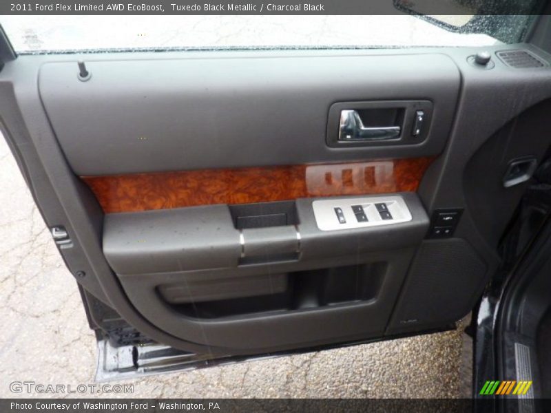 Tuxedo Black Metallic / Charcoal Black 2011 Ford Flex Limited AWD EcoBoost