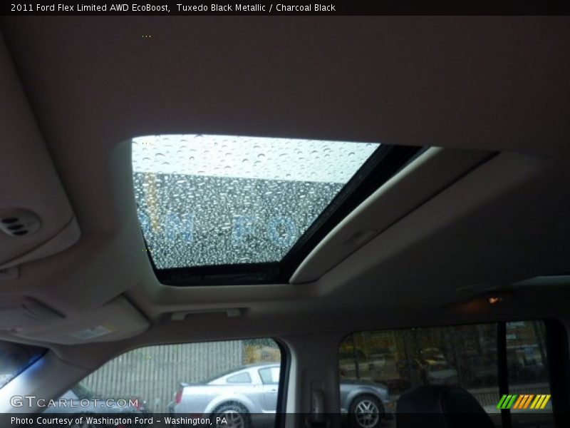 Tuxedo Black Metallic / Charcoal Black 2011 Ford Flex Limited AWD EcoBoost