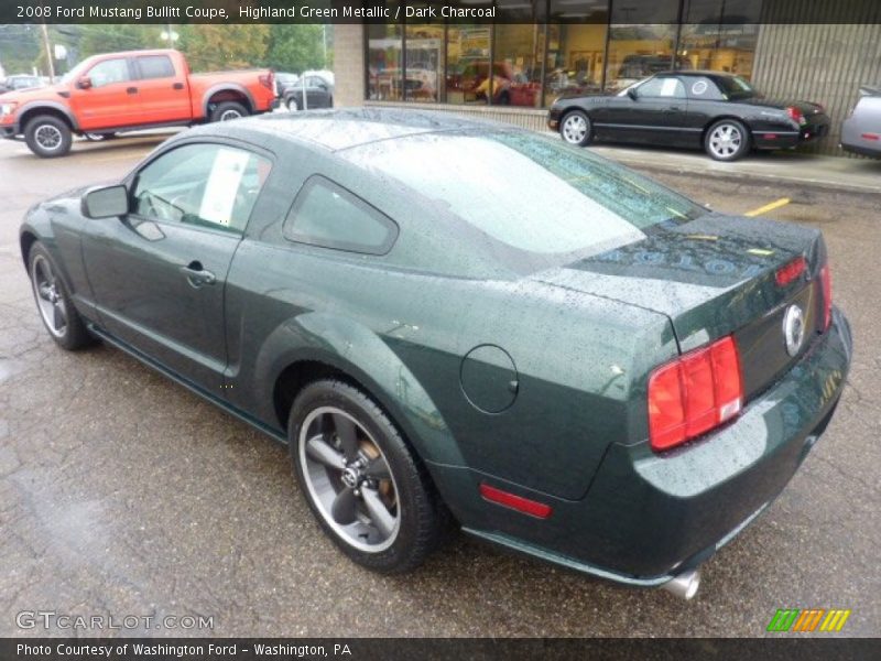  2008 Mustang Bullitt Coupe Highland Green Metallic