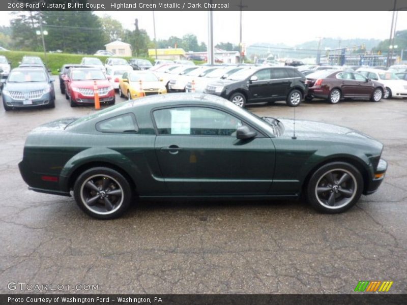  2008 Mustang Bullitt Coupe Highland Green Metallic