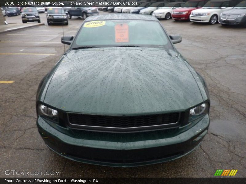  2008 Mustang Bullitt Coupe Highland Green Metallic