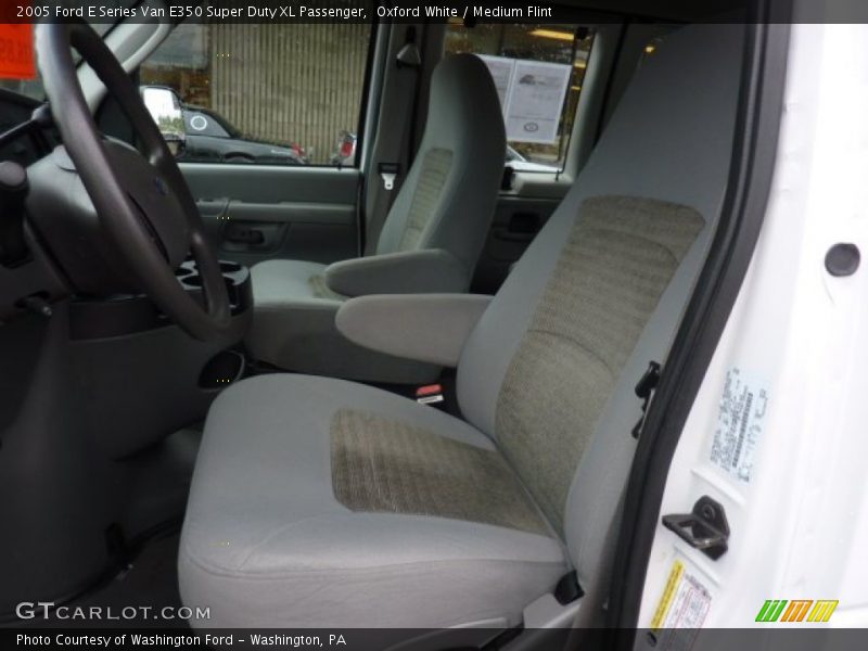  2005 E Series Van E350 Super Duty XL Passenger Medium Flint Interior