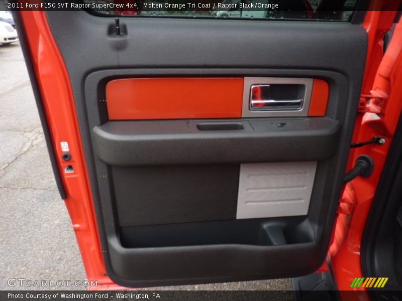 Door Panel of 2011 F150 SVT Raptor SuperCrew 4x4