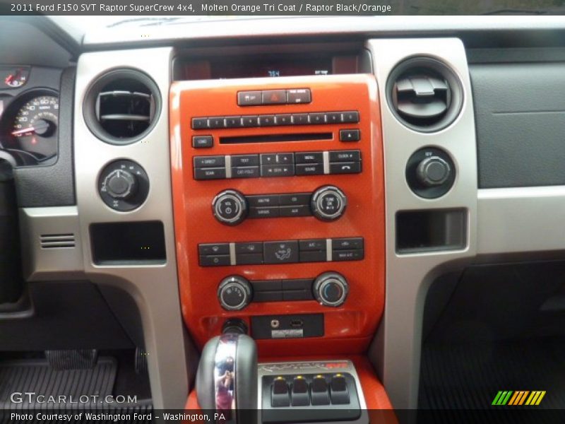 Controls of 2011 F150 SVT Raptor SuperCrew 4x4