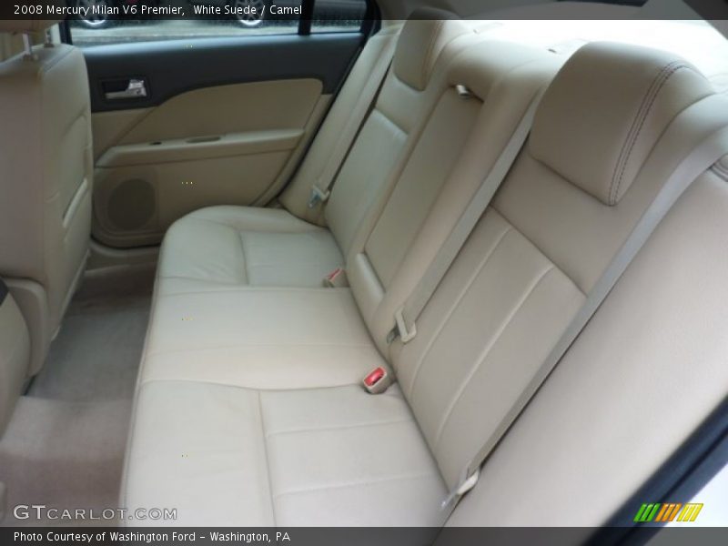 White Suede / Camel 2008 Mercury Milan V6 Premier