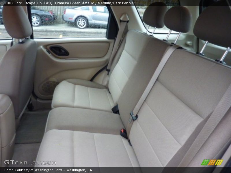 Titanium Green Metallic / Medium/Dark Pebble 2007 Ford Escape XLS 4WD