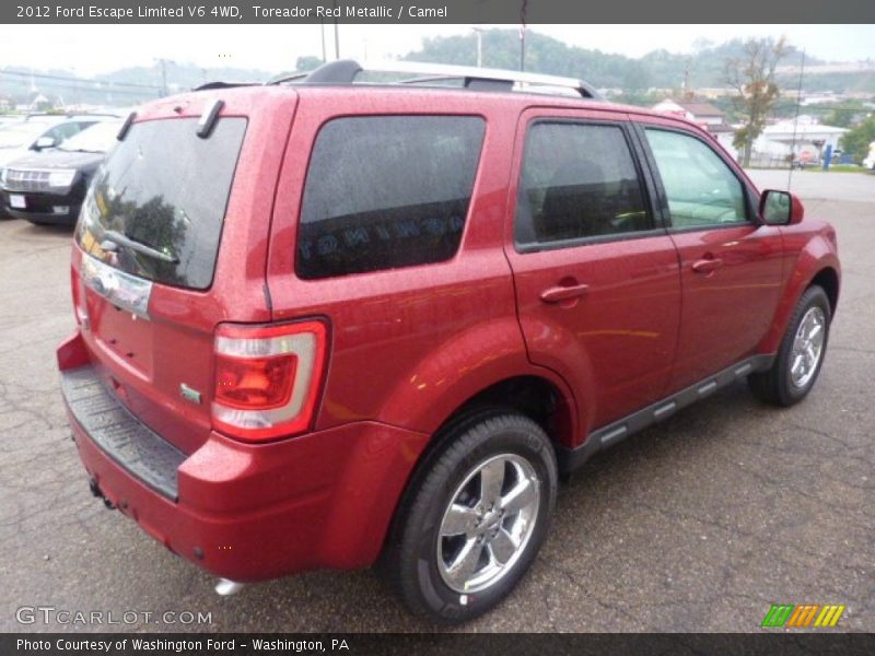  2012 Escape Limited V6 4WD Toreador Red Metallic