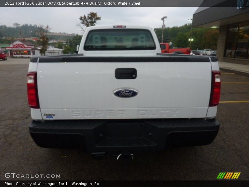 Oxford White / Steel 2012 Ford F350 Super Duty XL SuperCab 4x4 Dually