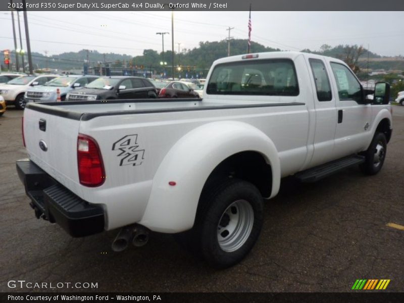  2012 F350 Super Duty XL SuperCab 4x4 Dually Oxford White