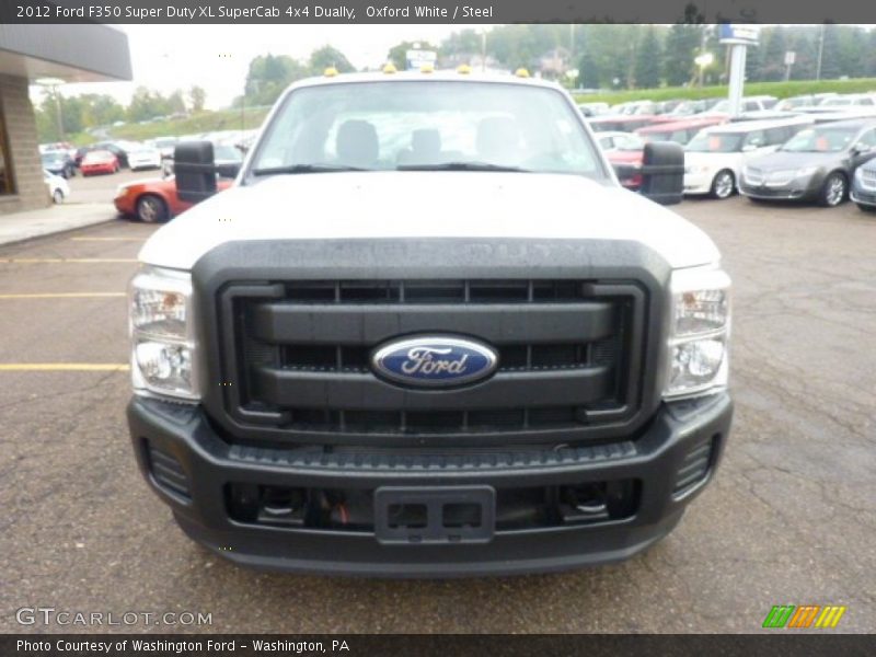 Oxford White / Steel 2012 Ford F350 Super Duty XL SuperCab 4x4 Dually
