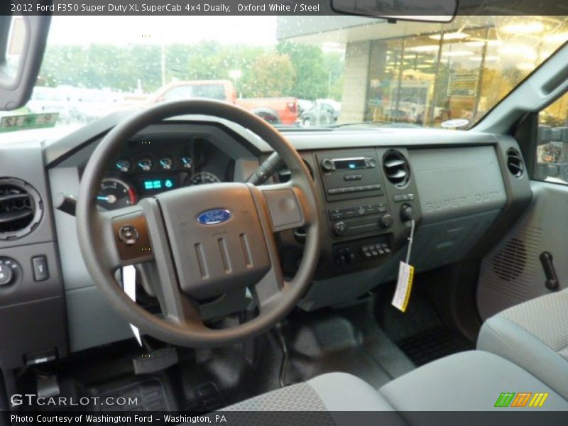 Dashboard of 2012 F350 Super Duty XL SuperCab 4x4 Dually