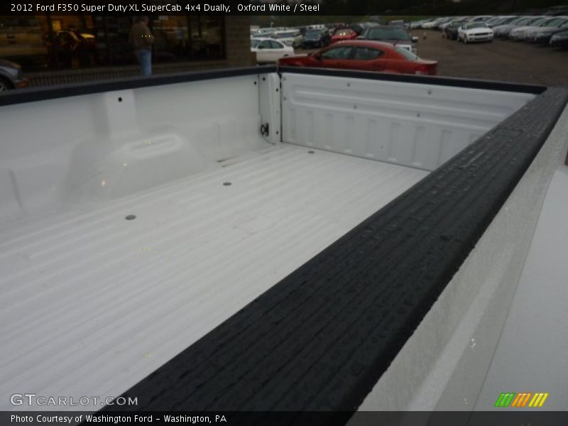 Oxford White / Steel 2012 Ford F350 Super Duty XL SuperCab 4x4 Dually
