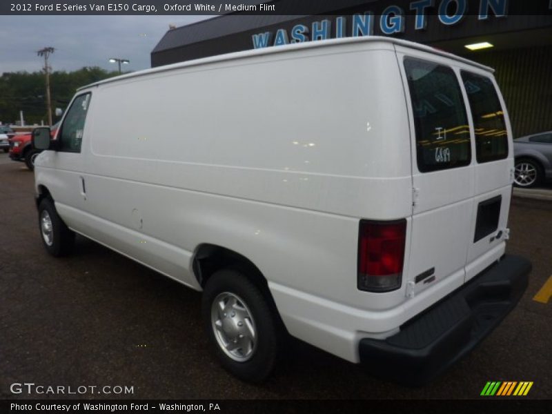 Oxford White / Medium Flint 2012 Ford E Series Van E150 Cargo