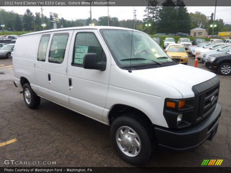 Front 3/4 View of 2012 E Series Van E150 Cargo