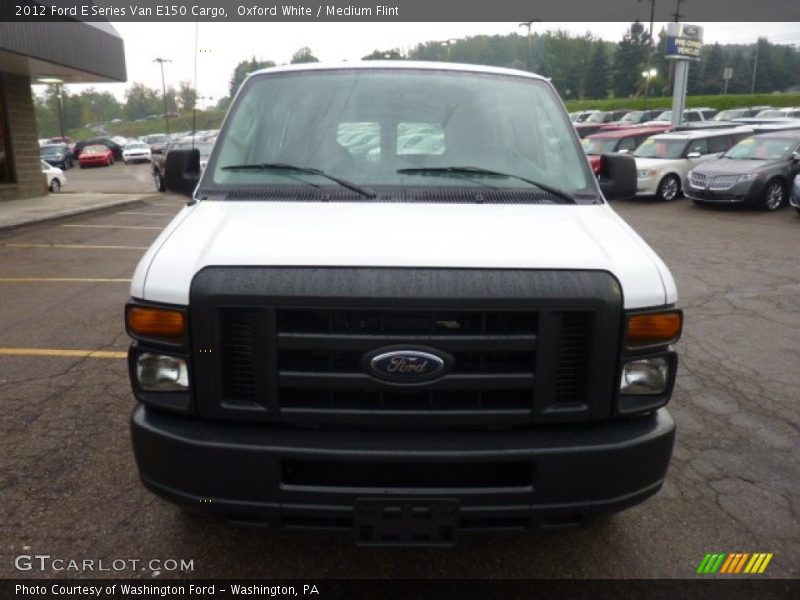 Oxford White / Medium Flint 2012 Ford E Series Van E150 Cargo