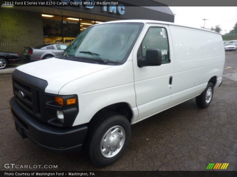 Oxford White / Medium Flint 2012 Ford E Series Van E150 Cargo