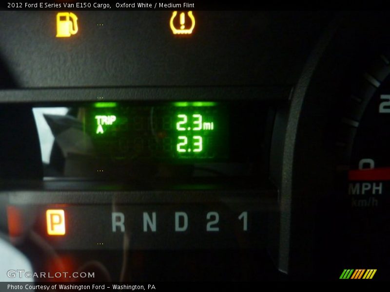 Oxford White / Medium Flint 2012 Ford E Series Van E150 Cargo