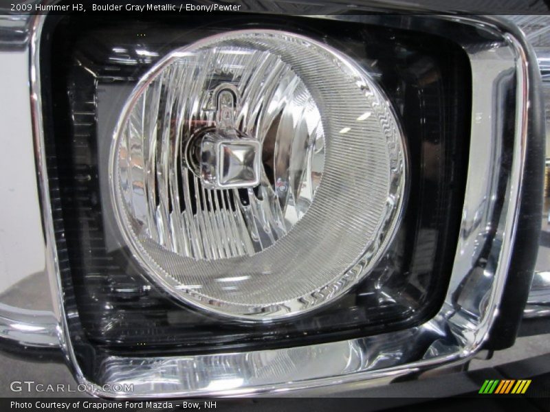 Boulder Gray Metallic / Ebony/Pewter 2009 Hummer H3