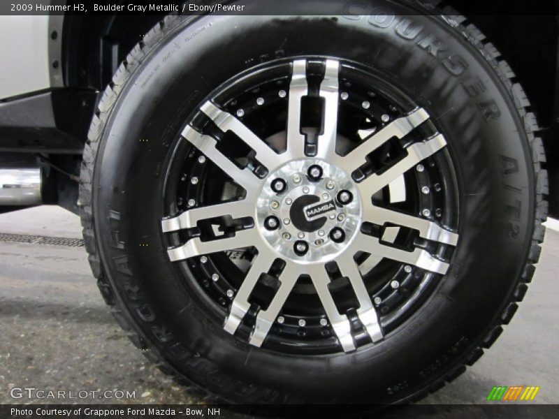 Boulder Gray Metallic / Ebony/Pewter 2009 Hummer H3
