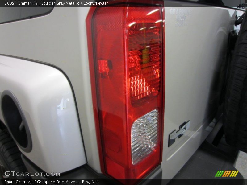 Boulder Gray Metallic / Ebony/Pewter 2009 Hummer H3