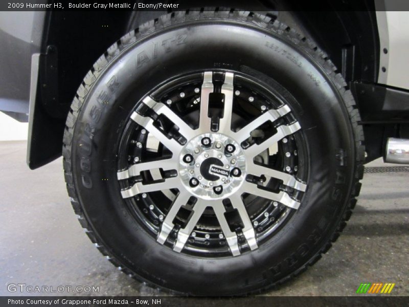 Boulder Gray Metallic / Ebony/Pewter 2009 Hummer H3