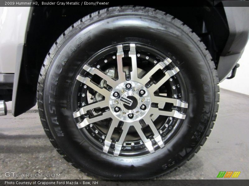 Boulder Gray Metallic / Ebony/Pewter 2009 Hummer H3
