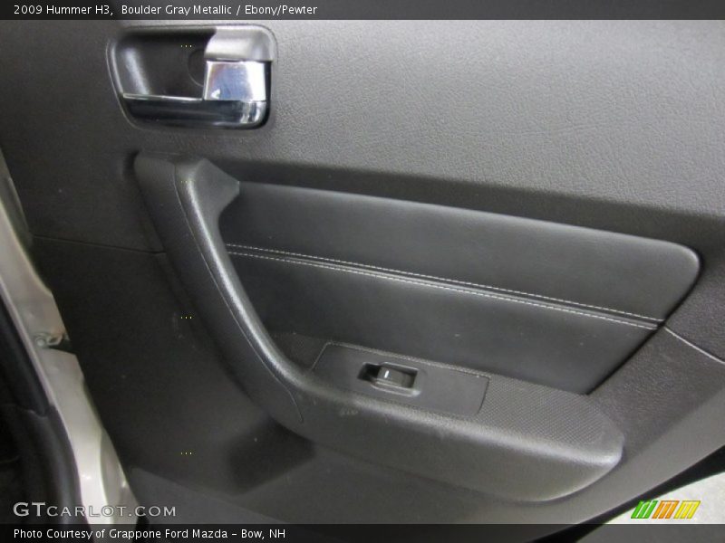 Boulder Gray Metallic / Ebony/Pewter 2009 Hummer H3