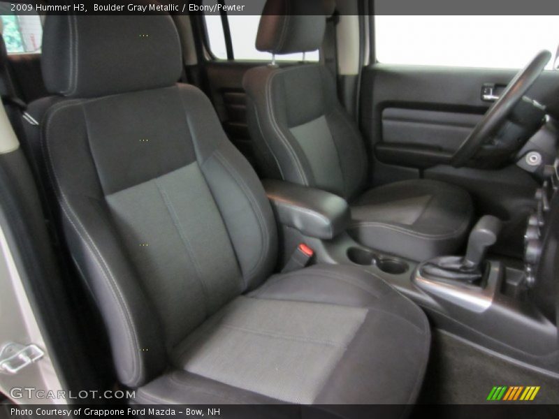 Boulder Gray Metallic / Ebony/Pewter 2009 Hummer H3