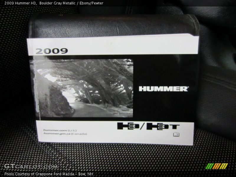Boulder Gray Metallic / Ebony/Pewter 2009 Hummer H3
