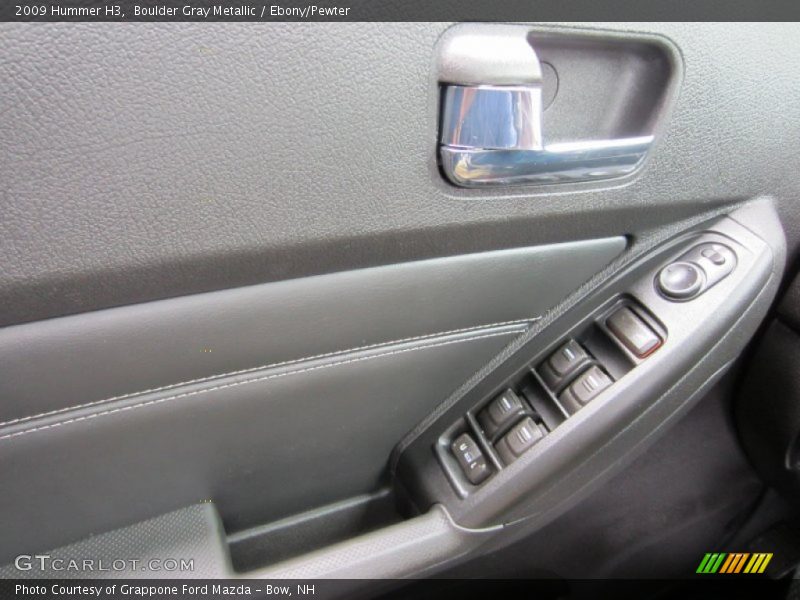 Boulder Gray Metallic / Ebony/Pewter 2009 Hummer H3
