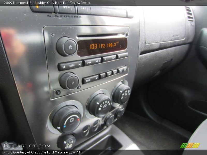 Boulder Gray Metallic / Ebony/Pewter 2009 Hummer H3
