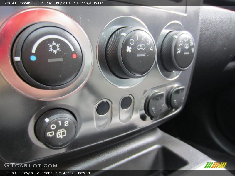 Boulder Gray Metallic / Ebony/Pewter 2009 Hummer H3