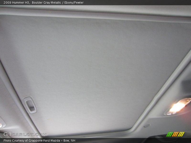 Boulder Gray Metallic / Ebony/Pewter 2009 Hummer H3