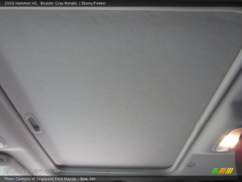 Boulder Gray Metallic / Ebony/Pewter 2009 Hummer H3