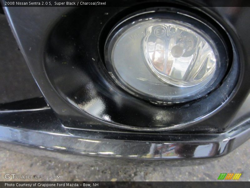 Super Black / Charcoal/Steel 2008 Nissan Sentra 2.0 S