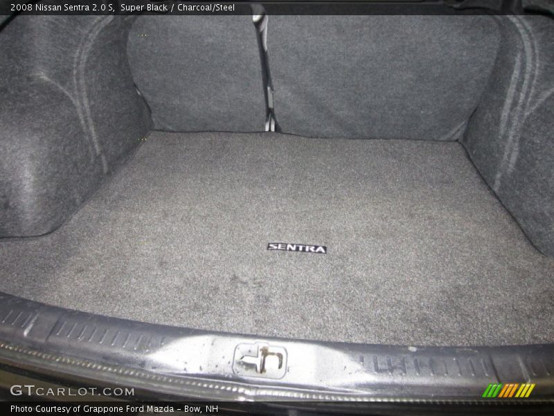 Super Black / Charcoal/Steel 2008 Nissan Sentra 2.0 S