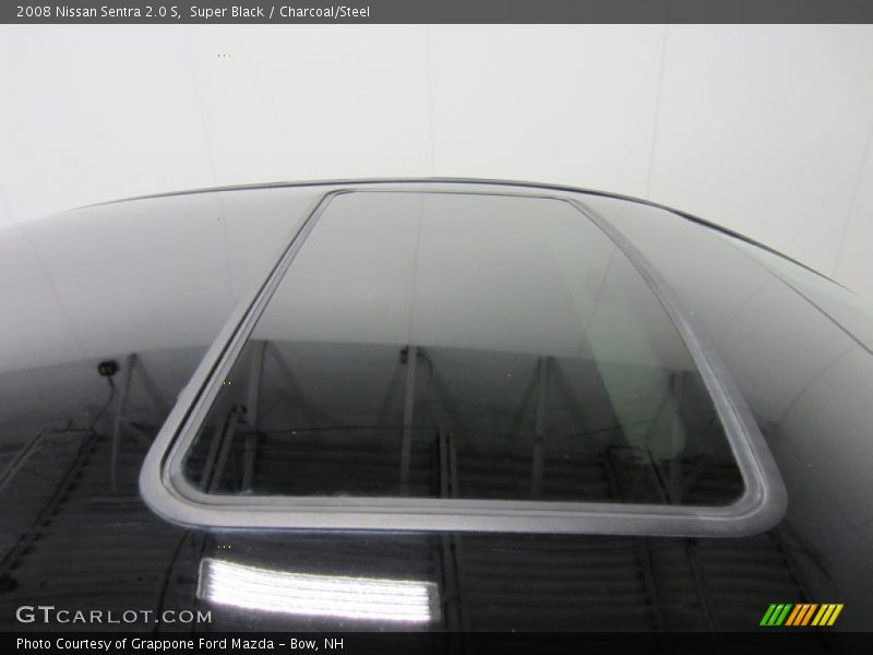 Super Black / Charcoal/Steel 2008 Nissan Sentra 2.0 S