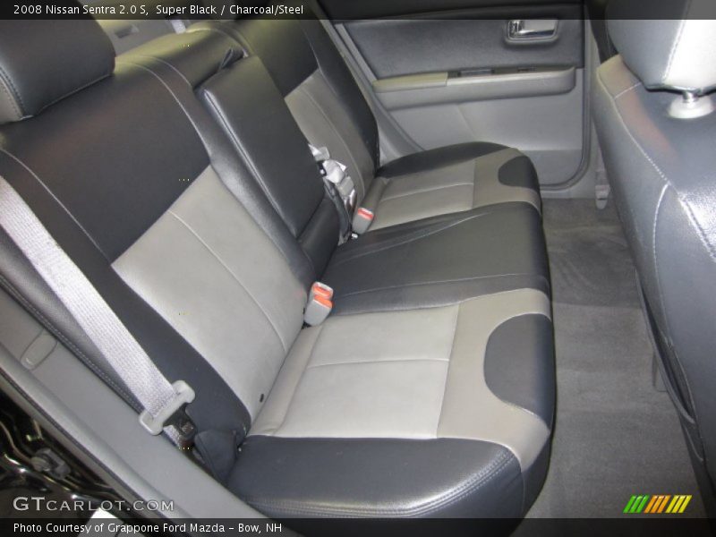 Super Black / Charcoal/Steel 2008 Nissan Sentra 2.0 S