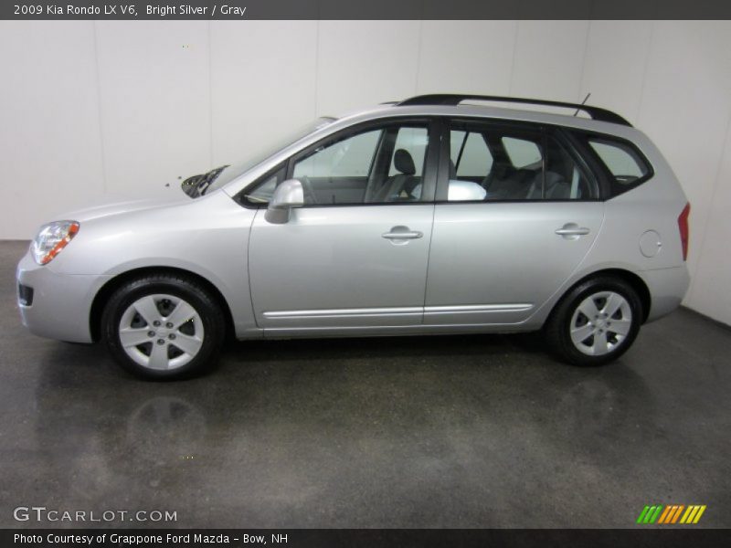 Bright Silver / Gray 2009 Kia Rondo LX V6
