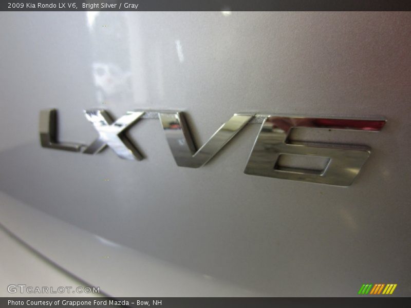 Bright Silver / Gray 2009 Kia Rondo LX V6