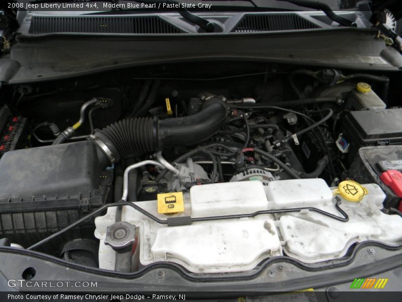 Modern Blue Pearl / Pastel Slate Gray 2008 Jeep Liberty Limited 4x4