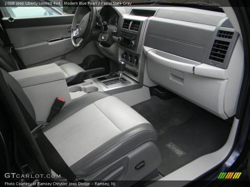 Modern Blue Pearl / Pastel Slate Gray 2008 Jeep Liberty Limited 4x4
