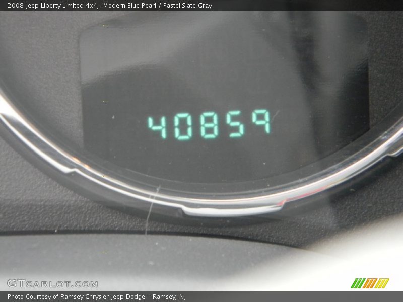 Modern Blue Pearl / Pastel Slate Gray 2008 Jeep Liberty Limited 4x4