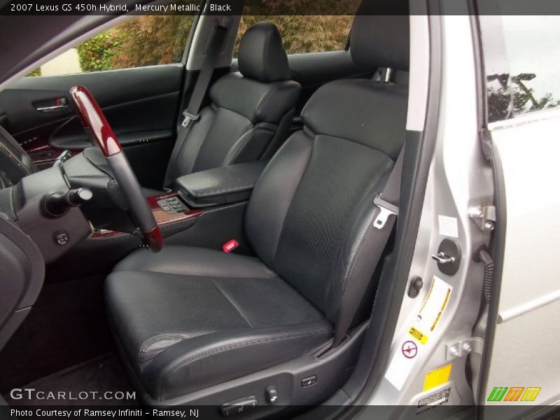  2007 GS 450h Hybrid Black Interior
