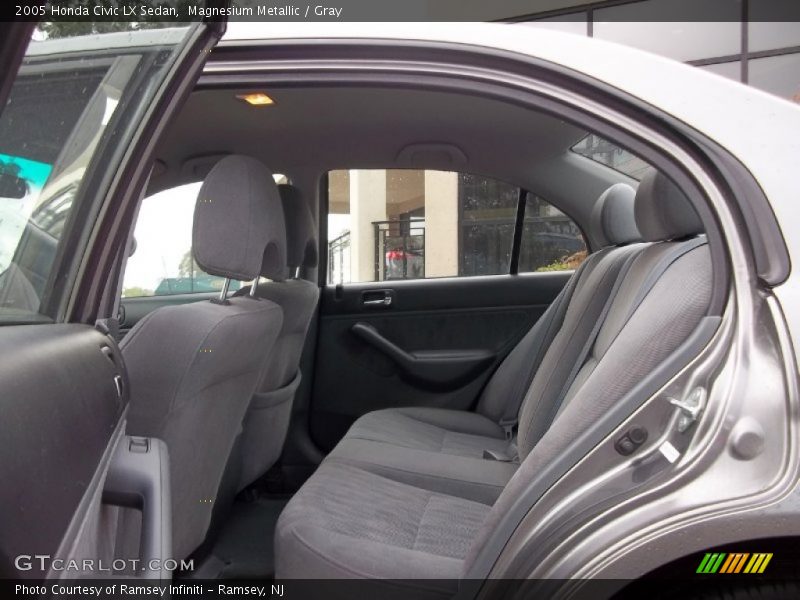 Magnesium Metallic / Gray 2005 Honda Civic LX Sedan